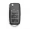 Xhorse Universal Wire Flip Remote B5 Style 3 Buttons XKB506EN  thumb