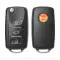 Xhorse Universal Wire Flip Remote 3 Buttons B5 Style Waterproof XKB510EN With Trunk Button for VVDI Key Tool thumb