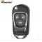 Xhorse Flip Wire Remote Key Buick Style 4 Buttons XKBU02EN-0 thumb