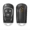 Xhorse Universal Wire Flip Remote Key Buick Style 3 Buttons with Trunk Button for VVDI Key Tool XKBU03EN thumb