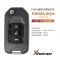 Xhorse Wire Flip Remote Key Honda Style 3 Buttons XKHO00EN - CR-XHS-XKHO00EN  p-3 thumb