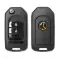 Xhorse Wire Flip Remote Key Honda Style 2+1 Buttons XKHO02EN - CR-XHS-XKHO02EN  p-2 thumb