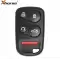 Xhorse Wire Remote Honda Style 5 Buttons Separate With Remote Start, Trunk Button XKHO03EN-0 thumb