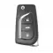 Xhorse Wire Flip Remote Key Toyota Style 3 Buttons XKTO00EN-0 thumb