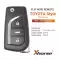 Xhorse Wire Flip Remote Key Toyota Style 3 Buttons XKTO00EN - CR-XHS-XKTO00EN  p-3 thumb