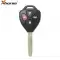 Xhorse Wire Flip Remote Key Toyota Style Triangle 4 Buttons XKTO02EN-0 thumb