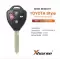Xhorse Wire Flip Remote Key Toyota Style Triangle 4 Buttons XKTO02EN - CR-XHS-XKTO02EN  p-3 thumb