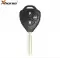 Xhorse Wire Remote Flat Left Triangle Toyota Style 3 Buttons XKTO03EN-0 thumb