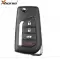 Xhorse Universal Wired Flip Remote Key Toyota Style Key 4 Button XKTO10EN-0 thumb