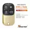Xhorse Wire Remote Shell Style Separate Golden 4 Buttons XKXH02EN - CR-XHS-XKXH02EN  p-3 thumb
