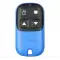 Xhorse Universal Wired Remote Key Garage Door 4B XKXH04EN Blue thumb