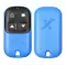 Xhorse Universal New Wired Remote Key Garage Door 4 Buttons Blue Type XKXH04EN thumb