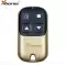 Xhorse Universal Wired Remote Key Garage Door 4 Buttons Golden Color XKXH05EN-0 thumb