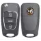 Xhorse Wireless Flip Remote Key Hyundai Style 3 Buttons XNHY02EN - CR-XHS-XNHY02EN  p-2 thumb