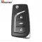 Xhorse Wireless Flip Remote Key Toyota Style 3 Buttons XNTO00EN-0 thumb