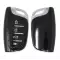 Xhorse Universal Smart Remote Colorful Crystal Key Blank Inside Black 4 Buttons for VVDI Key Tool XSCS00EN  thumb