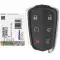 Cadillac Escalade Smart Remote Key 6 Button 13598512 HYQ2EB-0 thumb