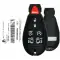 2011-2016 Chrysler Town & Country Smart Remote Key 05026590AJ IYZ-C01C-0 thumb