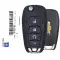 2021-2025 Chevrolet Trailblazer, Trax Flip Remote Key 13522792 LXP-T004 4 Button-0 thumb