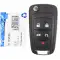 2013-2018 Chevrolet Sonic Flip Remote Key 13579217 KR55WK50073-0 thumb