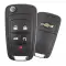 Chevrolet Sonic Flip Remote Key 13579217 KR55WK50073 thumb