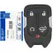 2019-2021 Chevrolet Silverado Smart Remote Key 5 Button 13529632 HYQ1EA-0 thumb