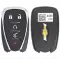 2018-2021 Chevrolet Equinox Genuine Smart Remote Key 5 Buttons PN 13584498 13529650 FCCID: HYQ4AA thumb