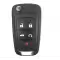 NEW OEM GM Strattec 5913397 Keyless Entry Flip Remote Key With Remote Start and Trunk thumb