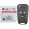 Flip Remote Key Strattec 5912547 for 2010-2022 GMC Terrain thumb