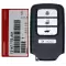 2016-2021 Honda Fit HR-V Proximity Remote Key 72147-T7S-A01 KR5V1X-0 thumb