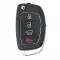 Hyundai Santa Fe Flip Remote Key 95430-2W100 RKE-4F07 4 Button thumb