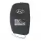 2013-2016 Hyundai Santa Fe Flip Remote Key Part Number:  95430-2W100 FCCID: RKE-4F07 4 Button OEM from Hyundai thumb