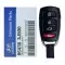 2006-2012 Hyundai Veracruz Azera Genesis Keyless Entry Remote 95430-3J500 SY55WY8212-0 thumb