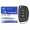 2013-2016 Hyundai Santa Fe Flip Remote Key 95430-4Z001 TQ8-RKE-3F04-0 thumb