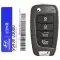 2019-2021 Hyundai Veloster Flip remote Key 95430-J3000 SY5IGRGE04 3 Button-0 thumb