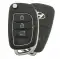 Hyundai Elantra Flip Remote Key 95430-F2001 OKA-NO38 4 Button thumb