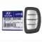 2019-2021 Hyundai Ioniq Smart Keyless Remote 4 Button 95440-G2500 TQ8-FOB-4F11-0 thumb
