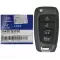 2017-2020 Hyundai Elantra GT Flip Remote Key 95430-G3100 OSLOKA-450T-0 thumb