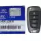 2019-2020 Hyundai Veloster Flip Remote Key 95430-J3010 SY5IGRGE04-0 thumb