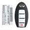 2011-2018 Infiniti M35, M37, M56, Q70 Smart Keyless Remote Key 4 Button 285E3-1MP0D CWTWB1U787-0 thumb