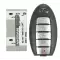 2016-2019 Infiniti Q50, Q60 Smart Keyless Remote Key 5 Button 285E3-4HK0A KR5S180144014-0 thumb