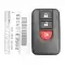 2003-2004 Infiniti FX35, FX45 Smart Keyless Remote Key 3 Button 285E3-CG025 NHVWBU612-0 thumb