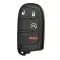 Jeep Compass Proximity Key M3N-40821302 68417821AB 4 Button thumb