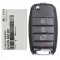 2015-2018 Kia Sedona Flip Remote Key 95430-A9100 TQ8-RKE-4F19-0 thumb