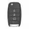 Kia Sedona Flip Remote Key 95430-A9100 TQ8-RKE-4F19 with 4 Button thumb
