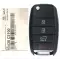 2016-2020 Kia Sorento Flip Remote Key 95430-C5100 OSLOKA-910T-0 thumb