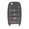 KIA Sorento Flip Remote Key OSLOKA-910T (UM) 95430-C5101 4 Button thumb