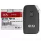 2020 KIA Cadenza Smart Keyless Remote 5 Button 95440-F6510-0 thumb