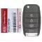 2018-2020 KIA Rio Flip Remote Key 95430-H9700 NYOSYEC4TX1611-0 thumb