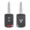 2018-2020 Mitsubishi Eclipse Cross Remote Head Key 6370C135 OUCJ166N 3 Button - GR-MIT-6370C135  p-2 thumb